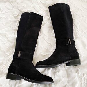 Aquatalia Giada Suede Tall Boot Size 6 New